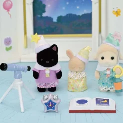 Sylvanian Families Trio Peutervriendjes Pyjama  Party