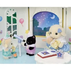 Sylvanian Families Trio Peutervriendjes Pyjama  Party