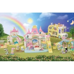 Sylvanian Families Trio Peutervriendjes Pyjama  Party