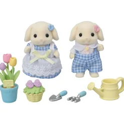Sylvanian Families Tuin En Bloemen Hangoorkonijn  Broer&Zus