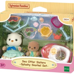 Sylvanian families zeeotter splashy snorkel set