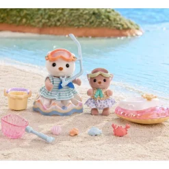 Sylvanian families zeeotter splashy snorkel set
