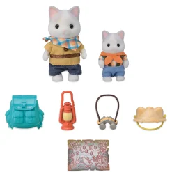 Sylvanian Family 5763 Duo avonturiers latte kat Broer En Baby
