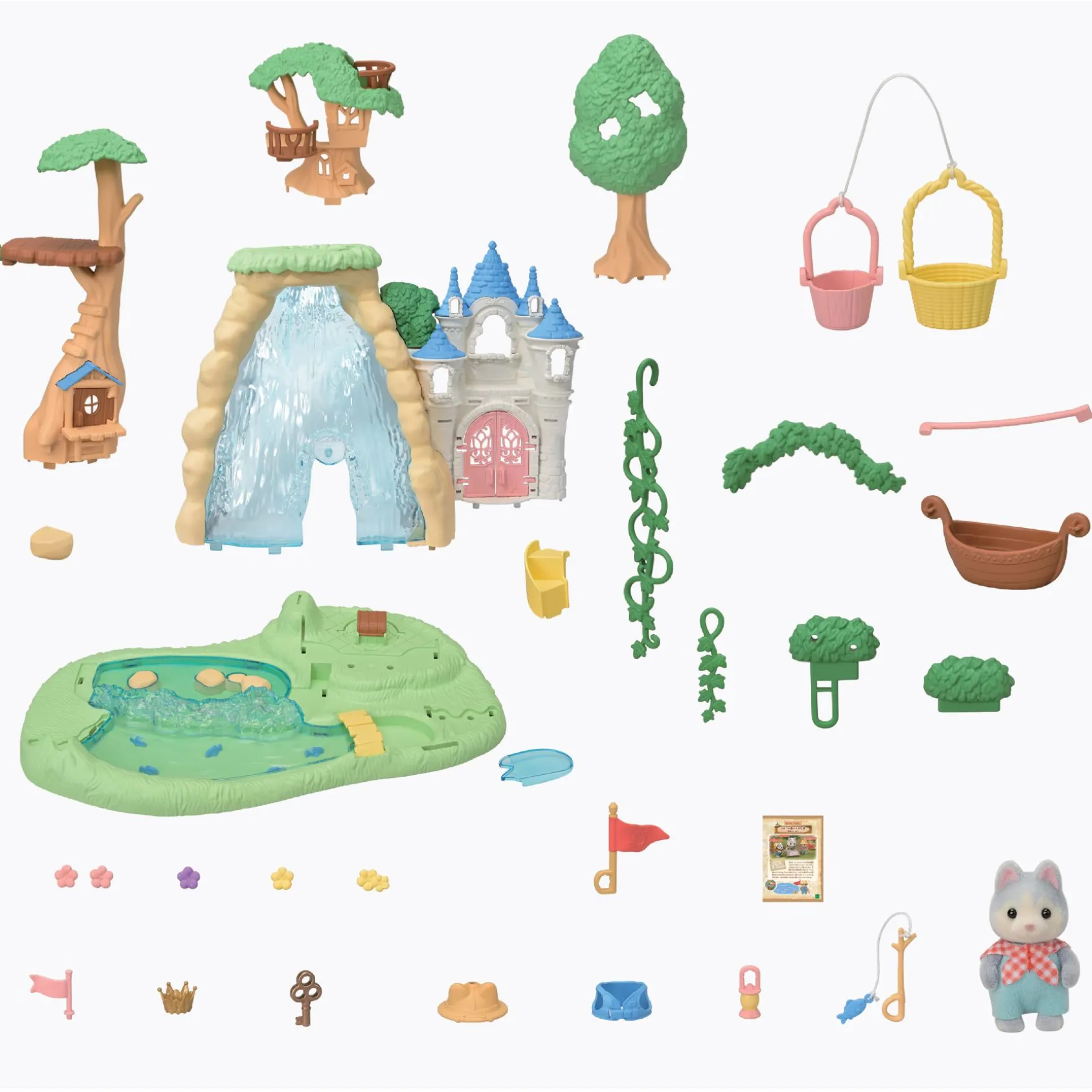 Sylvanian Family 5761 Geheime bos waterval set