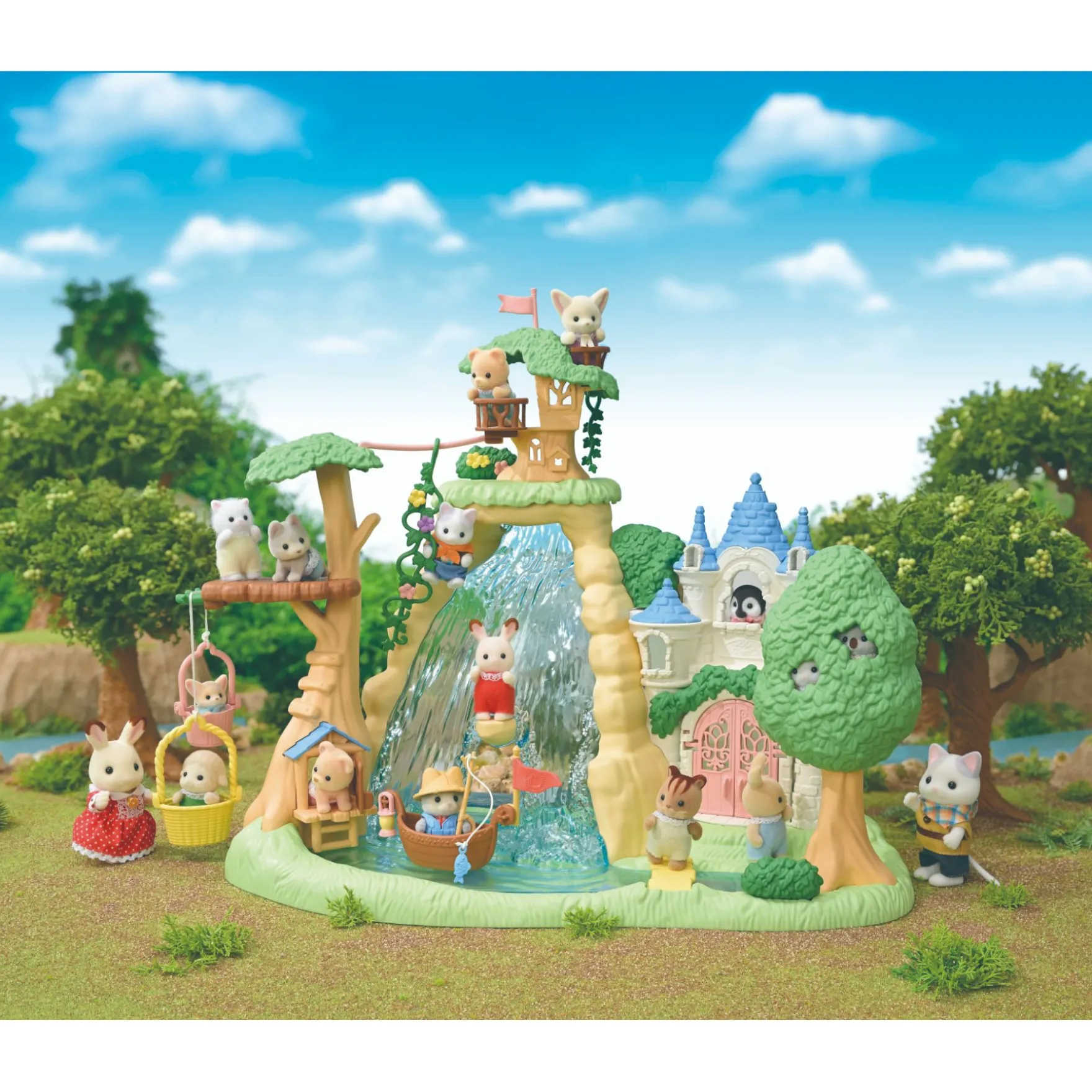 Sylvanian Family 5761 Geheime bos waterval set