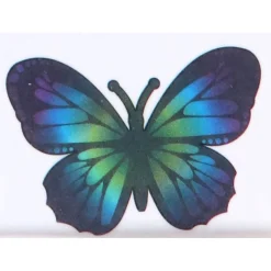 Tattoos vlinders metallic