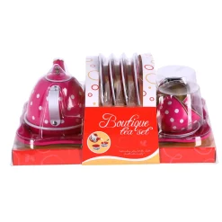 Theeset op dienblad 18-delig