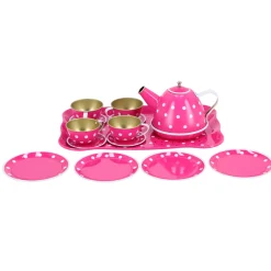 Theeset op dienblad 18-delig