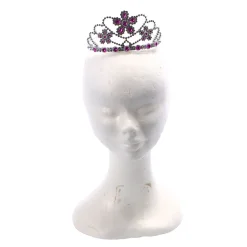 Tiara met oorbellen assorti