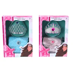 Tiara met tasje 2 assorti