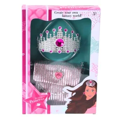 Tiara met tasje 2 assorti