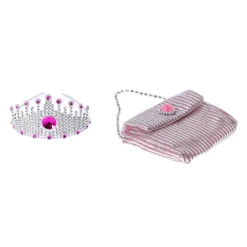 Tiara met tasje 2 assorti
