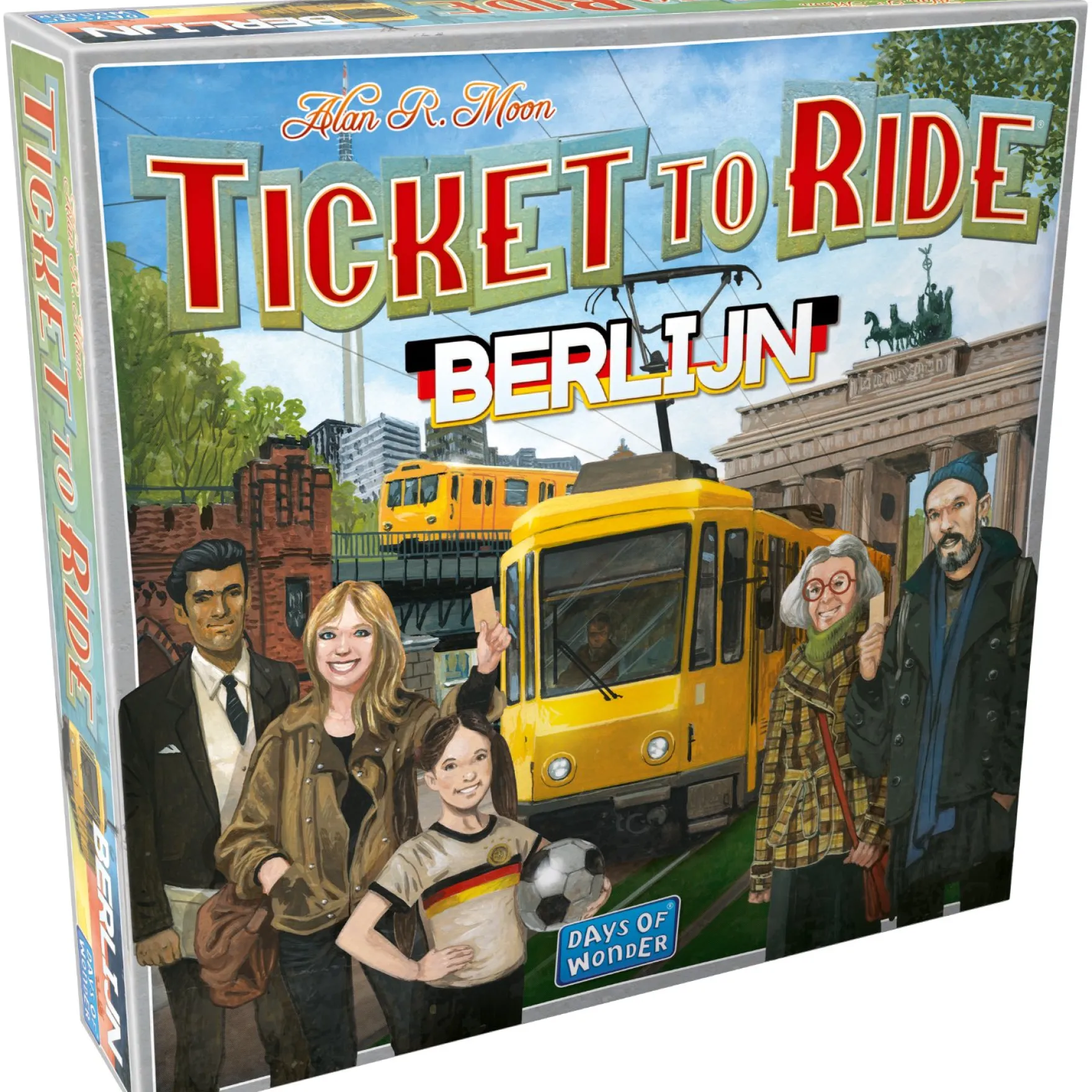 Ticket To Ride Berlijn - Bordspel