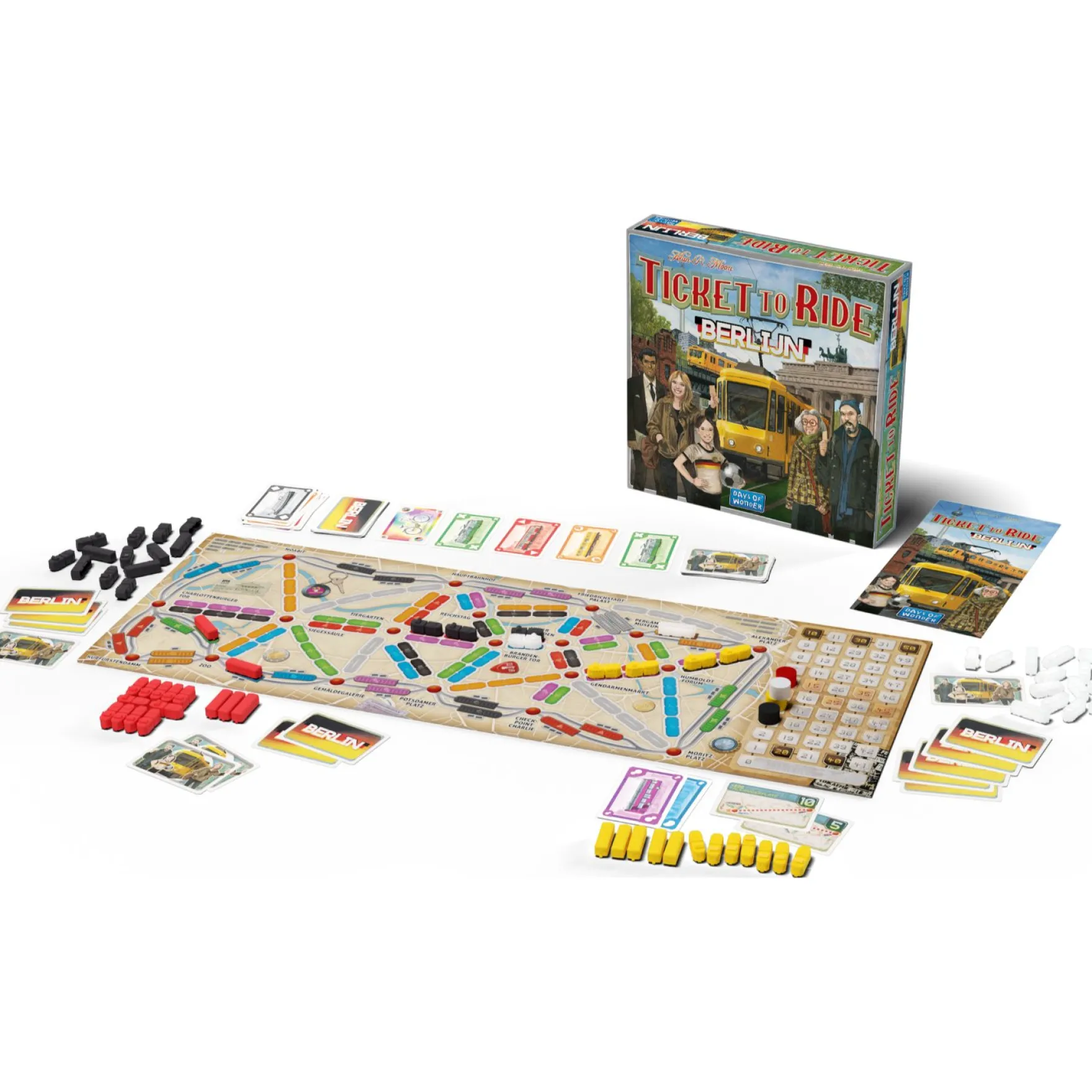 Ticket To Ride Berlijn - Bordspel