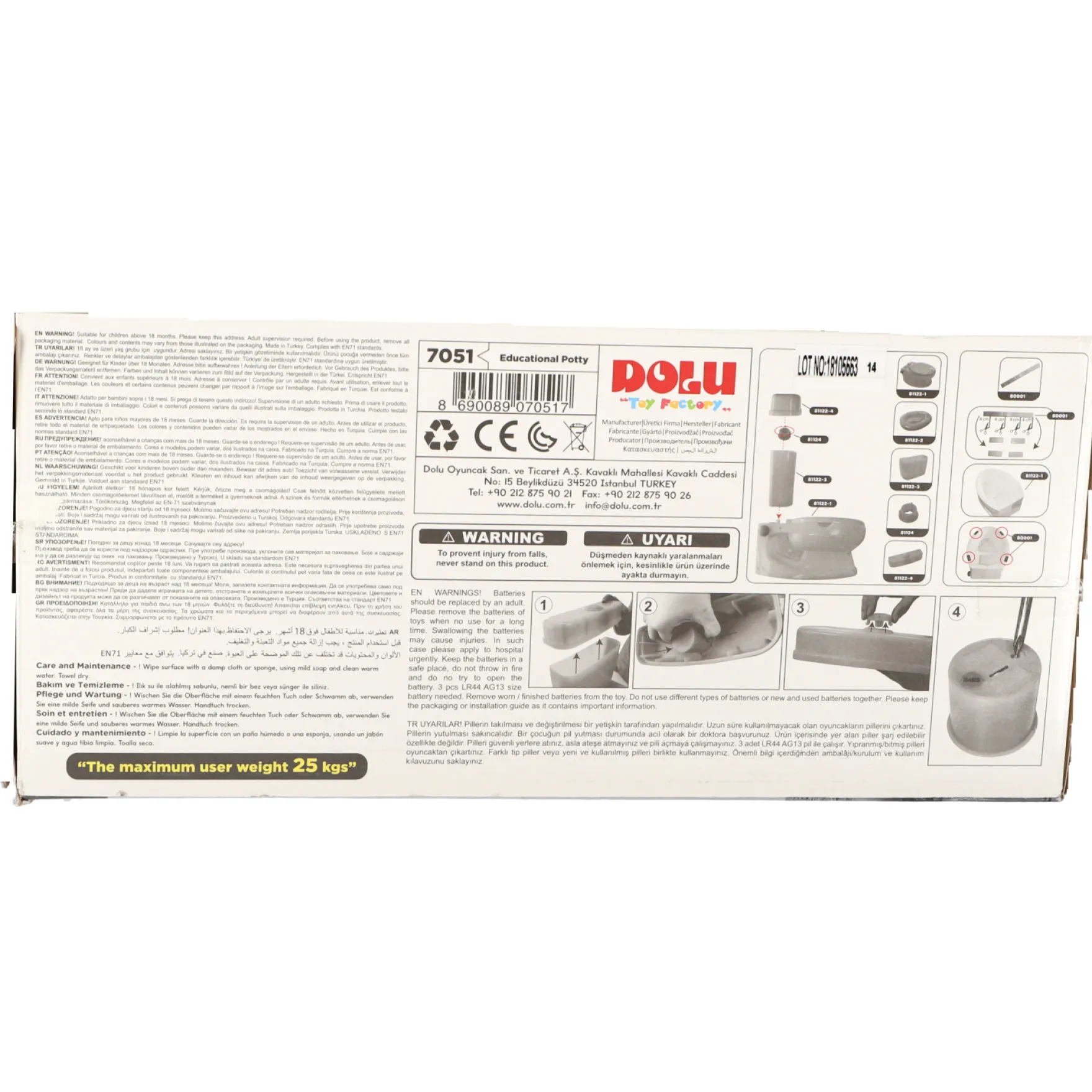 Toilet Educatief Wit