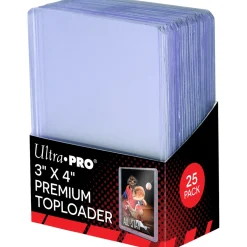 Toploaders 3x4 Clear Premium (25 stuks)