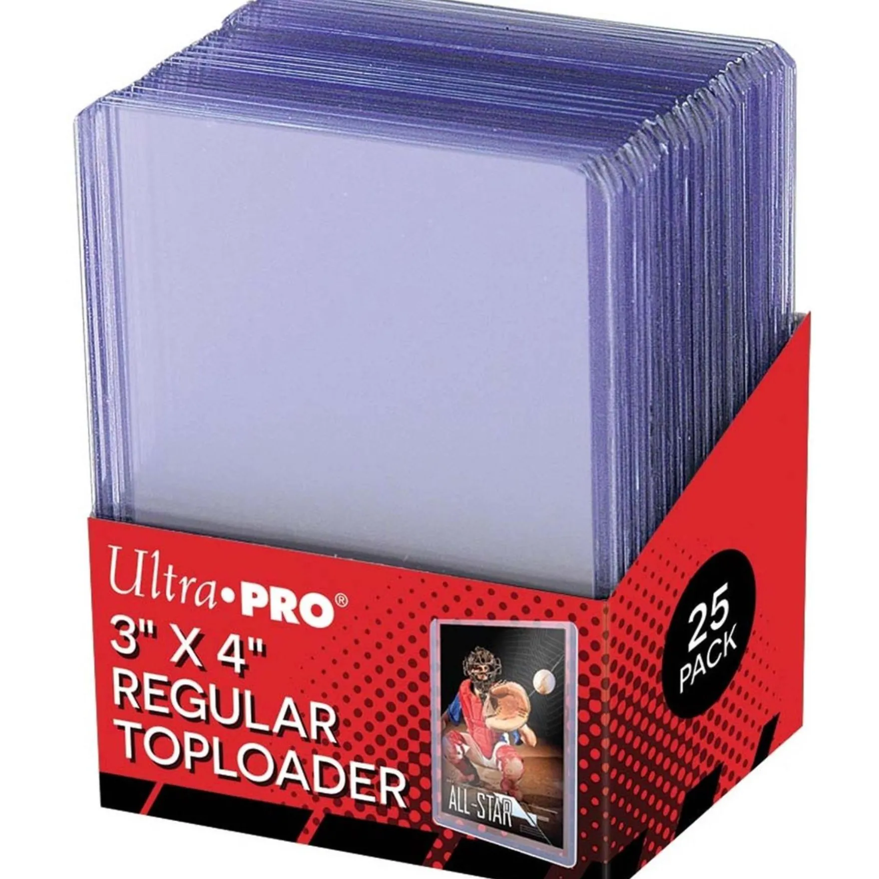 Toploaders 3x4 Clear Regular C40 (40 stuks)