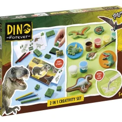 Totum Dino Gipsgieten 2 In 1 Set