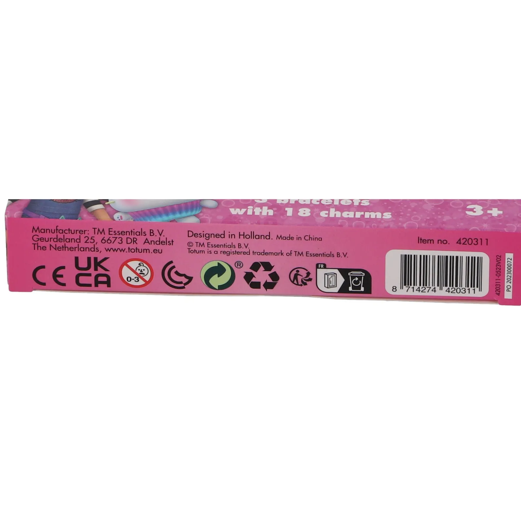 Totum Gabby's Dollhouse schuifarmbanden