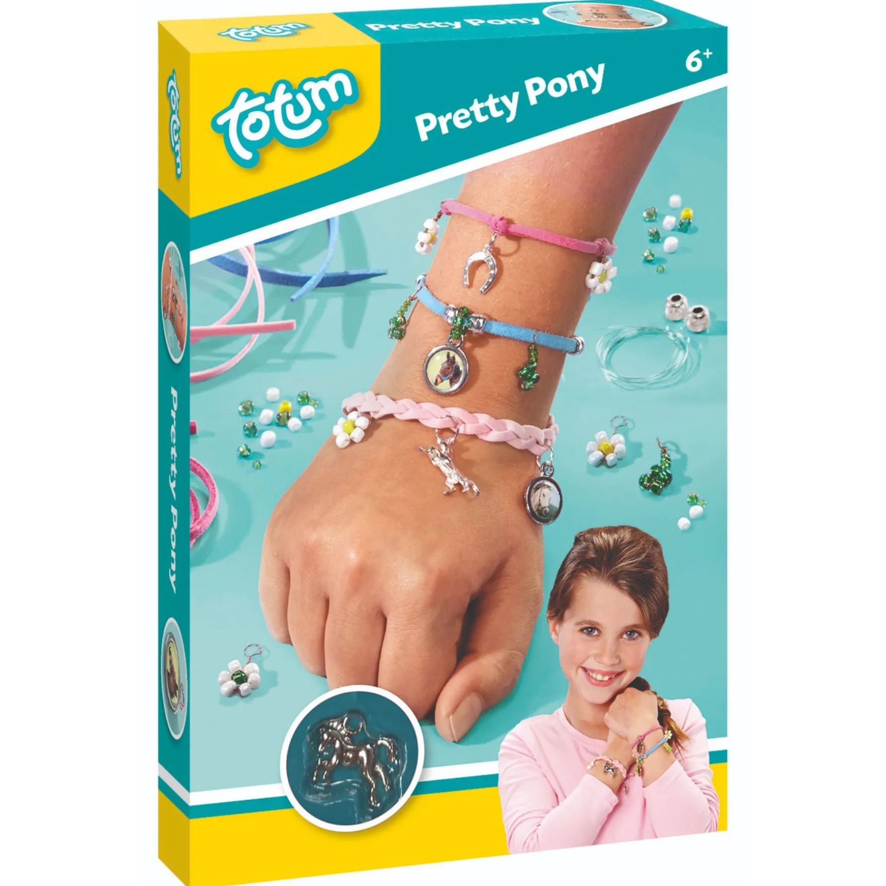 Totum Pretty pony armbanden met paardenbedeltjes