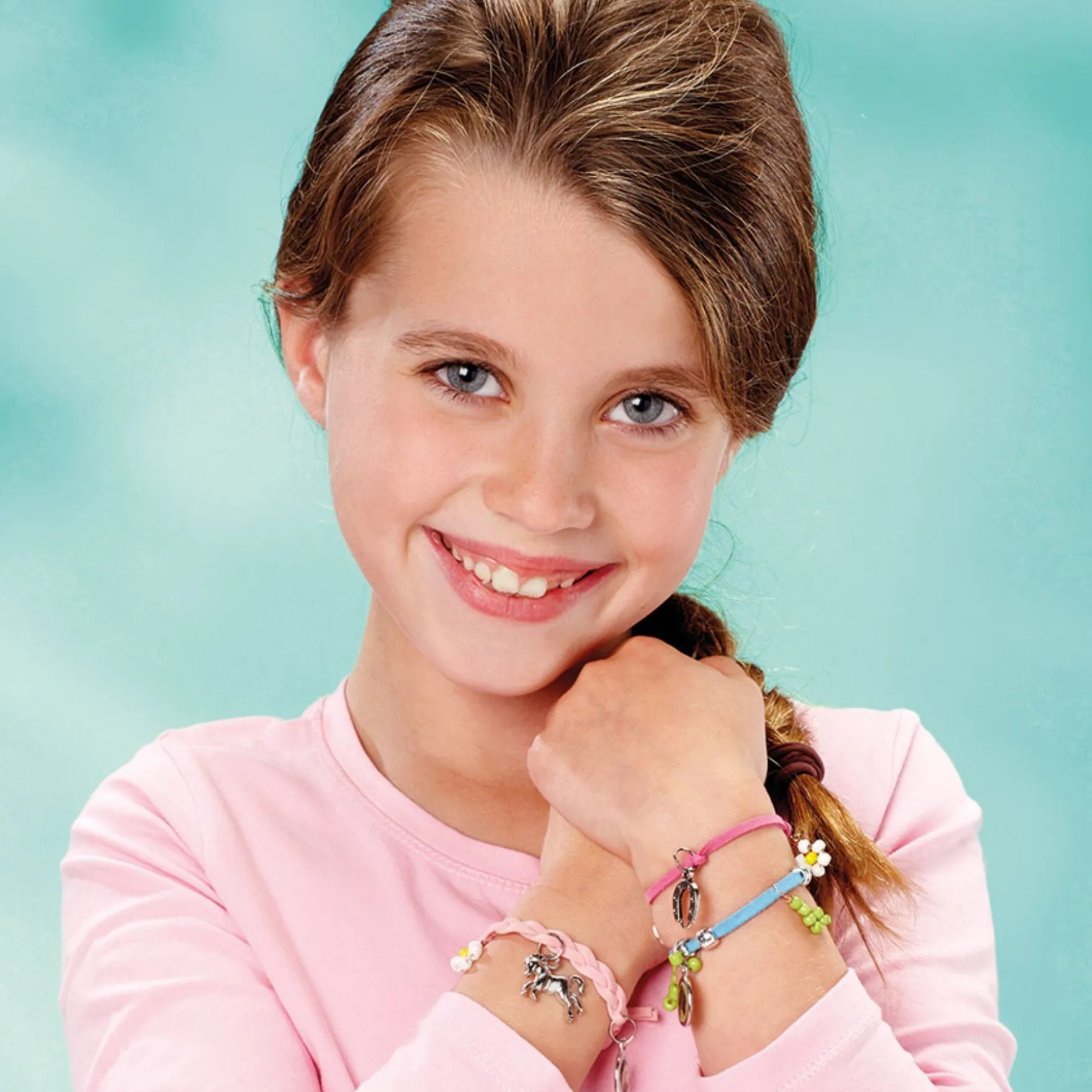 Totum Pretty pony armbanden met paardenbedeltjes