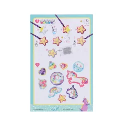 Totum unicorn glittergips en verfset