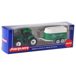 Tractor Met Aanhanger 3 Assorti