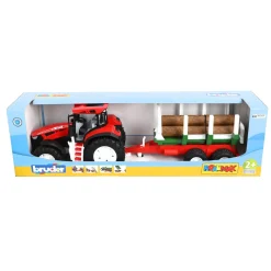Tractor Roadmax Met Achteraanhanger En 3 Boomstammen
