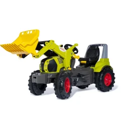 Traptractor Claas Arion met frontlader