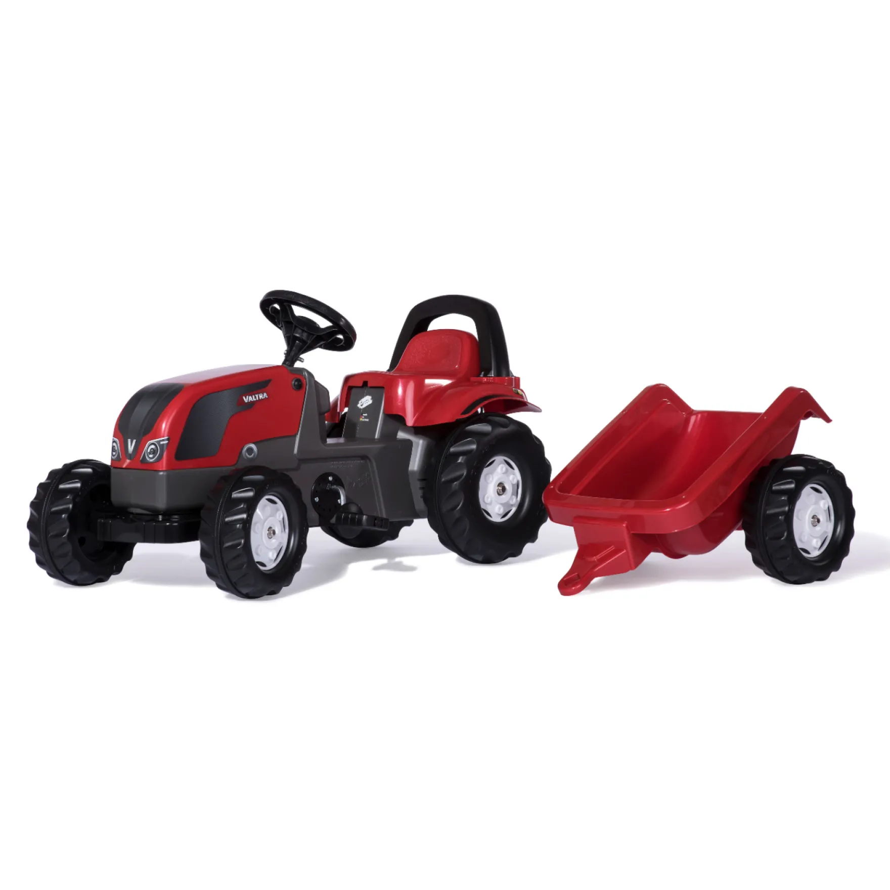 Traptractor Rolly Toys Valtra Met Aanhanger