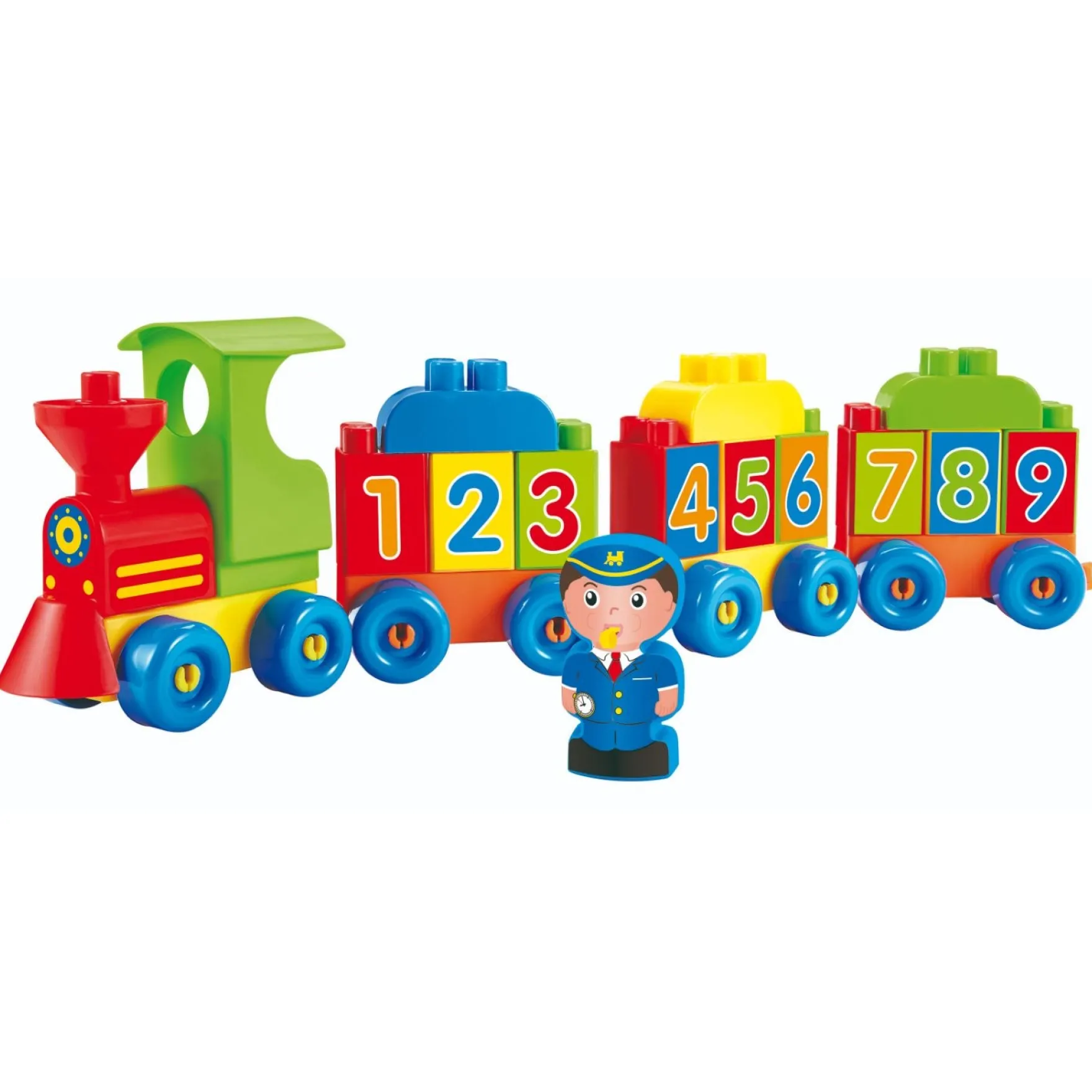 Trein Cijfers En Blokken Abrick