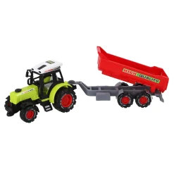 Trekker met aanhanger