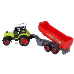 Trekker met aanhanger