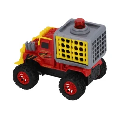 Truck met Dino in Kooi met Licht en Geluid 17 cm