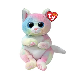 Ty Beanie Bellies  Cat Rainbow 17cm