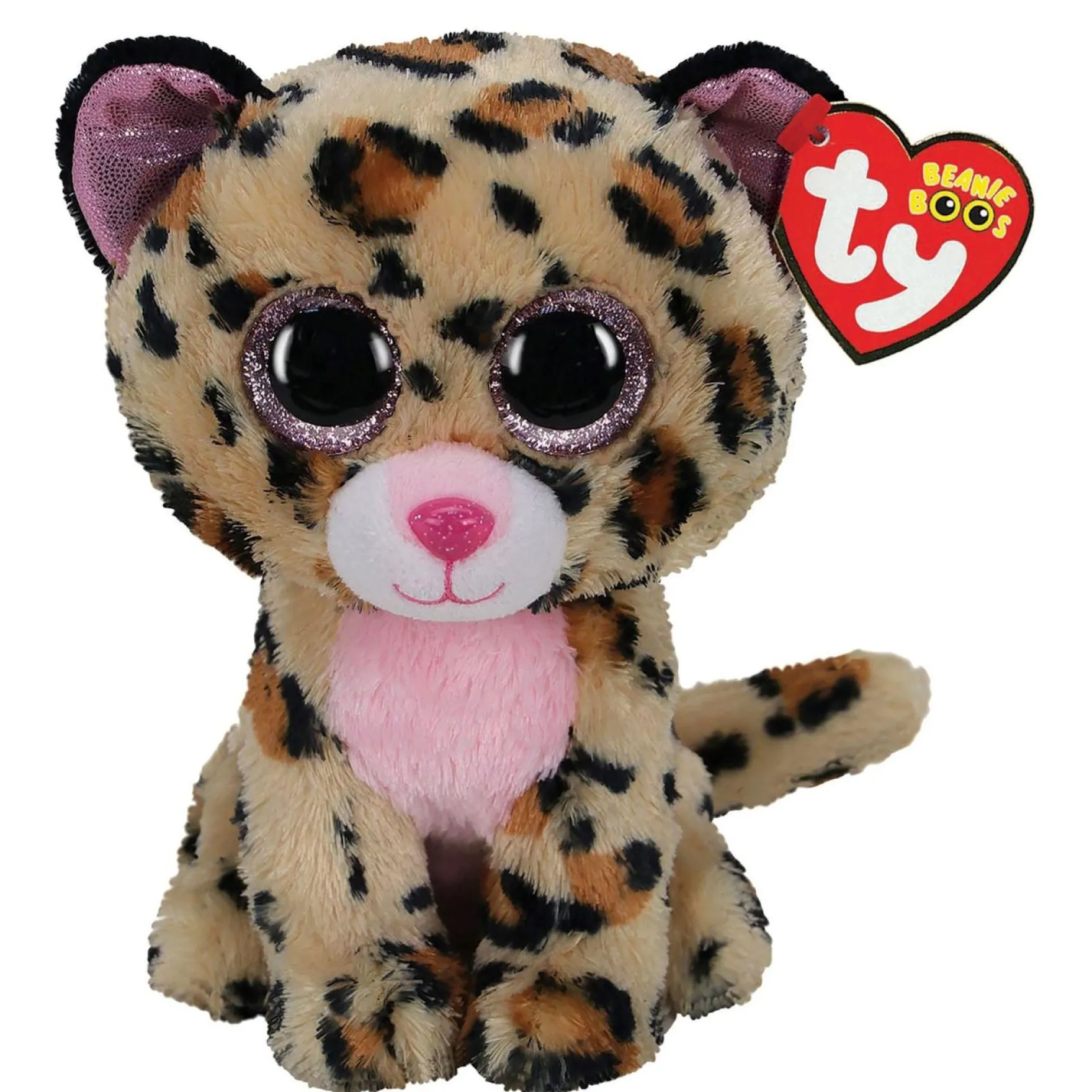 Ty Beanie Boo Livvie Leopard 15Cm