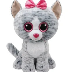 Ty Beanie XL Kiki Grey Cat 42 cm