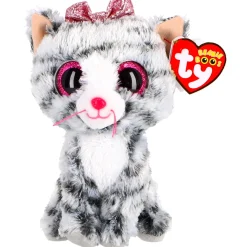 Ty Beanie XL Kiki Grey Cat 42 cm