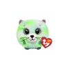Ty Puffies Evie Cat Green Ball 10 cm
