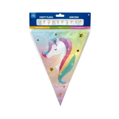 Unicorn Party Vlaggen Folie