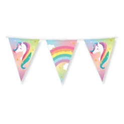 Unicorn Party Vlaggen Folie