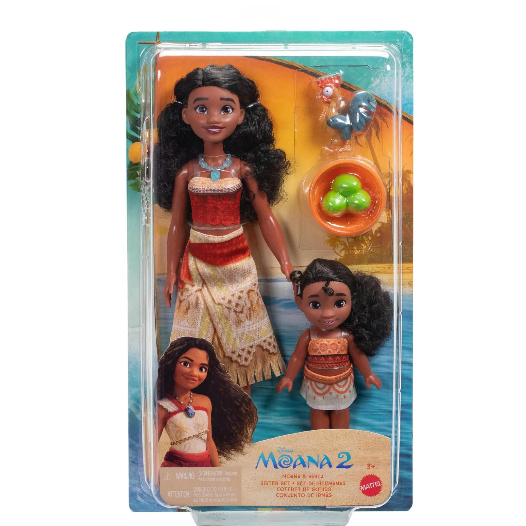 Vaiana Disney Fashion Doll Multipack