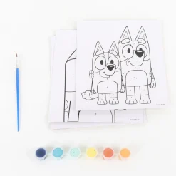 Verven op nummer Bluey