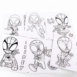 Verven op nummer Spidey