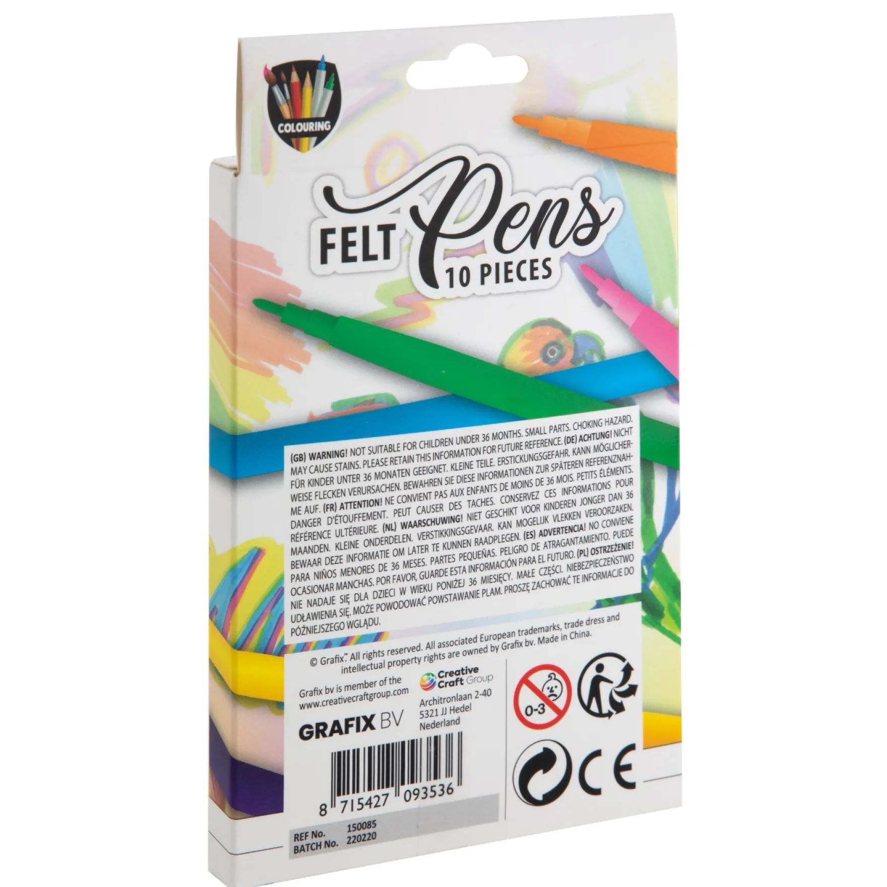 Viltstiften 10 Stuks