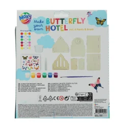 Vlinder hotel maken 16x13x10 cm