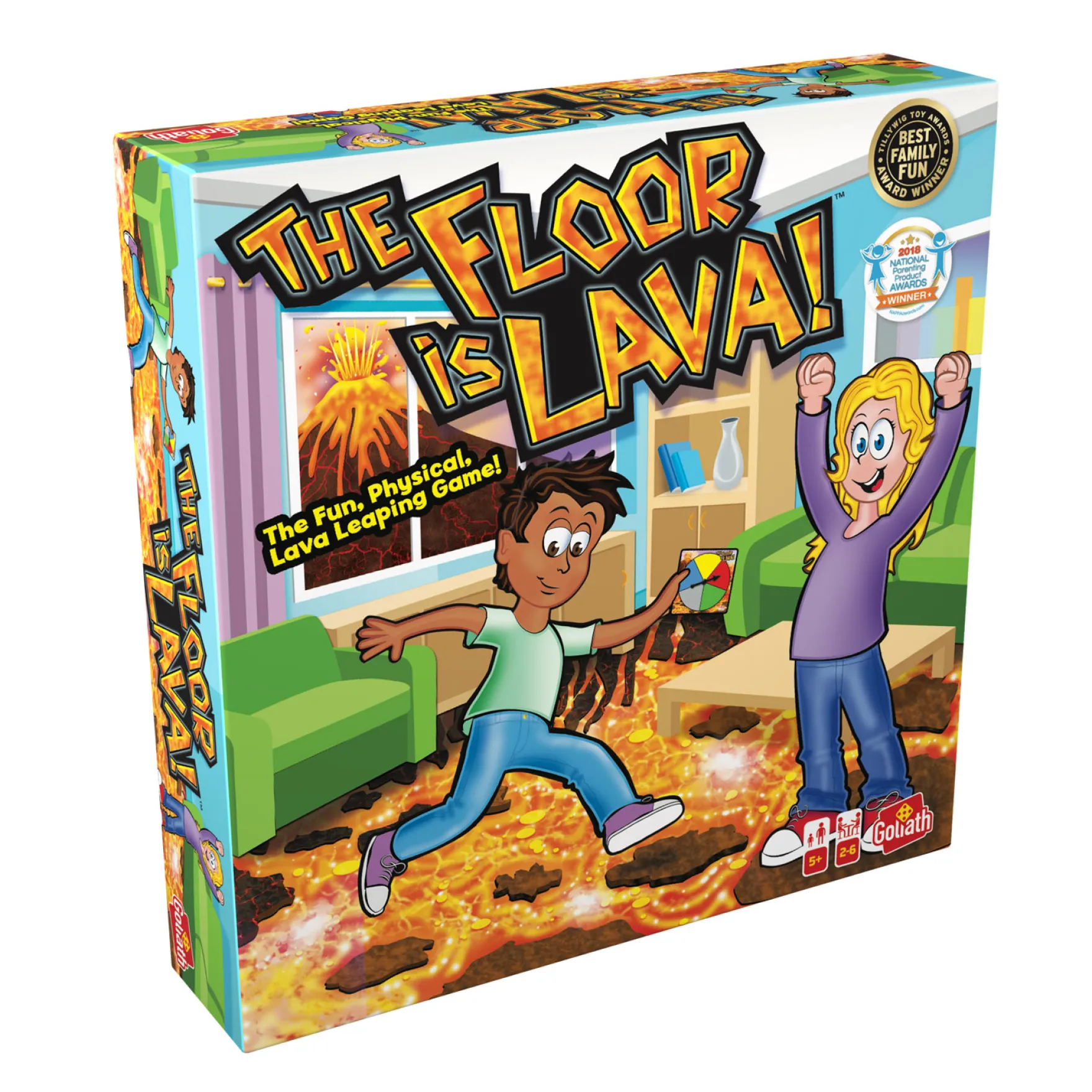 Vloer Is Lava - Kinderspel