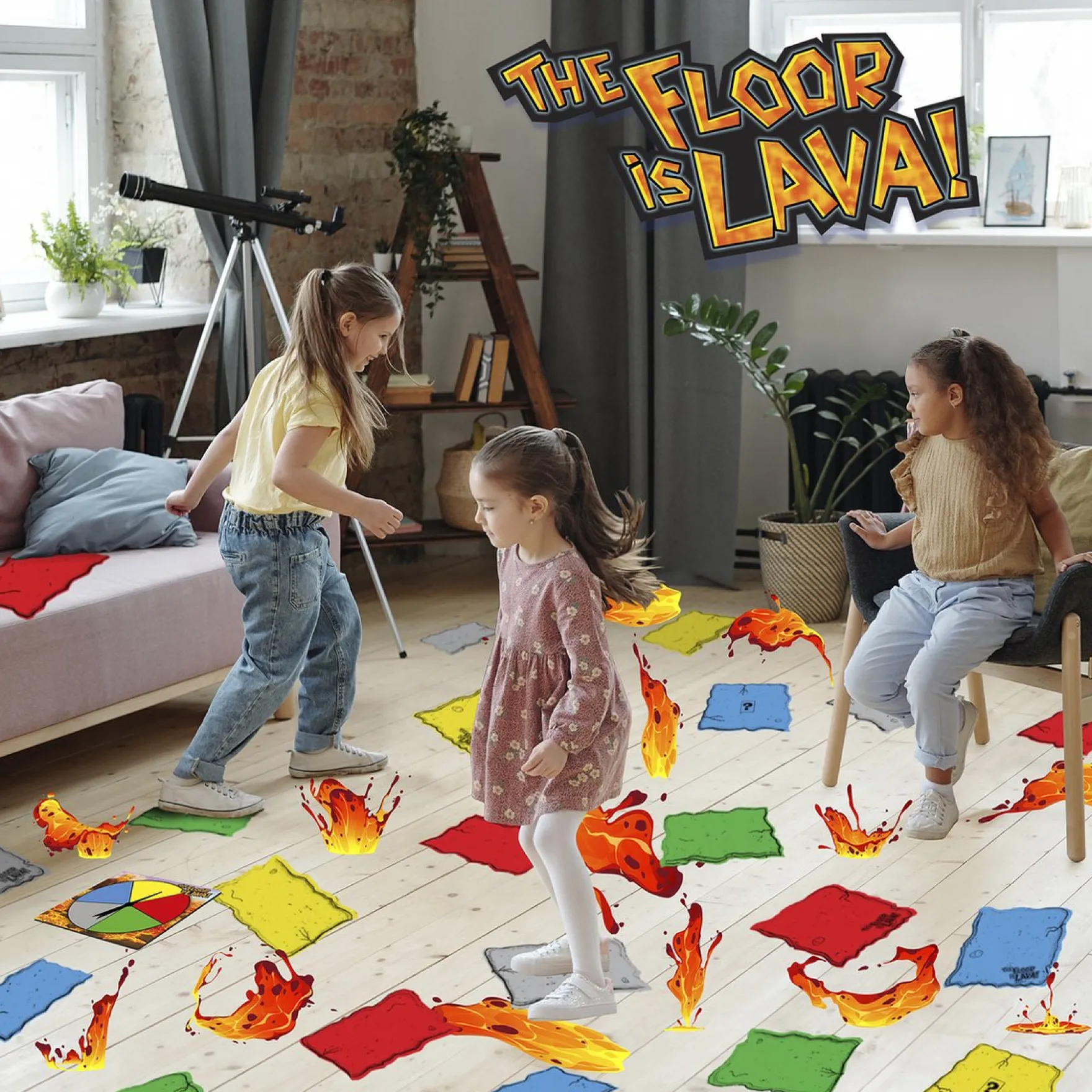 Vloer Is Lava - Kinderspel