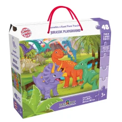 Vloerpuzzel Dinosaurus 70x100 Cm