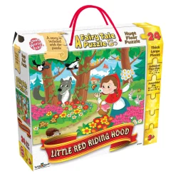 Vloerpuzzel Roodkapje 70x100 Cm